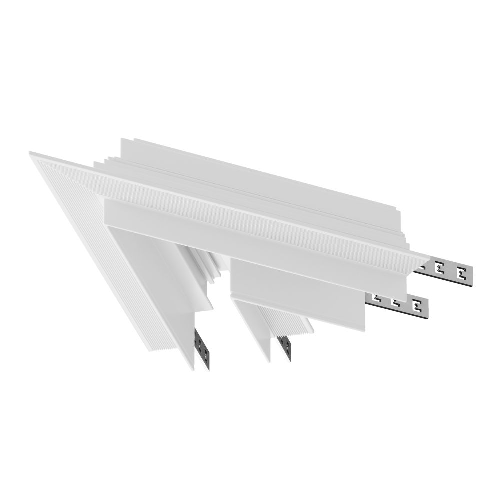 Угол для соединения 45° встраиваемого однофазного шинопровода Maytoni Gravity TRA010CLS-42W