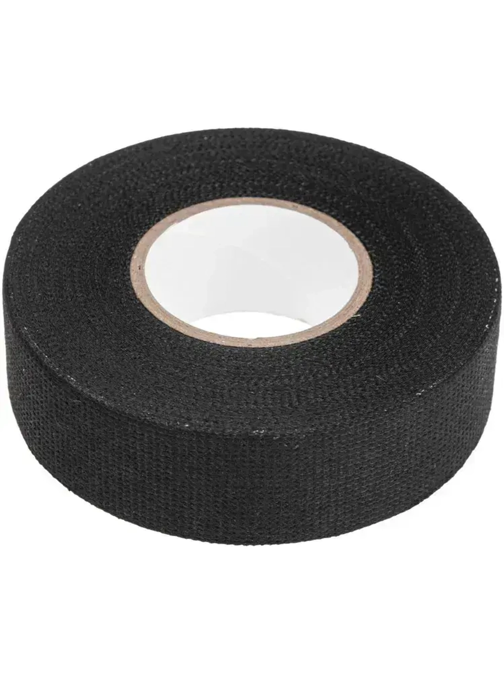 Изолента черная автомобильная 0.3х25 мм 15 м флисовая для проводов KRANZ