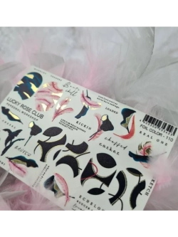 Набор слайдеры 2шт Lucky Rose. Foil 110, 111