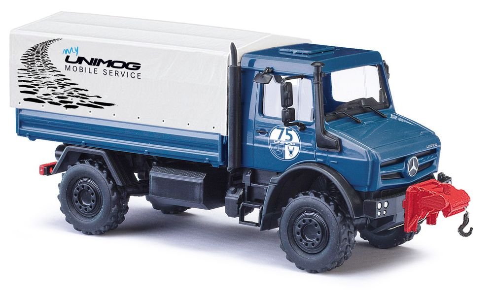 Грузовик MB Unimog U5023, юбилейная модель (H0, 1:87)