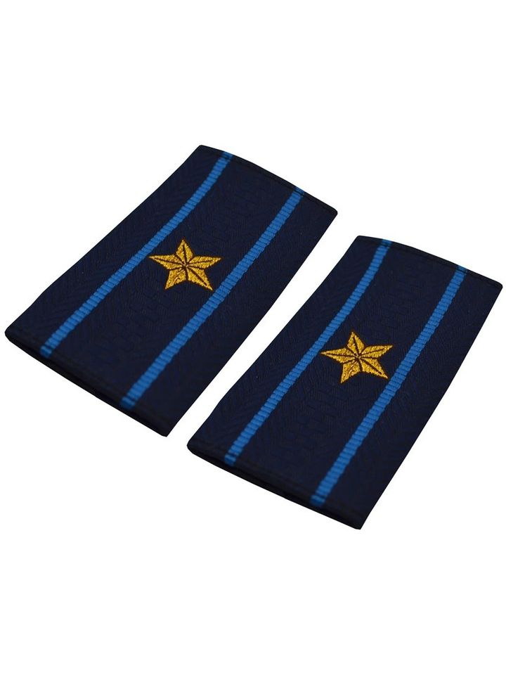 Фальшпогоны Юстиция нового образца жаккардового плетения майор