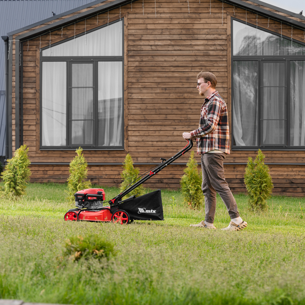 Газонокосилка бензиновая GL41-K, 127 см3, 41 см, 40 л// MTX