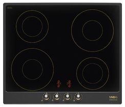 Индукционная стеклокерамич. панель Smeg SI764AOM