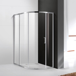 Душевой уголок Cezares MOLVENO-RH-1-120/90-C-Cr-IV, 120х90х195, профиль хром, стекло прозрачное