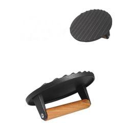 Пресс для приготовления котлет, стейков d 17,5 см h6,5 см чугун дерев. ручка P.L. Proff Cuisine