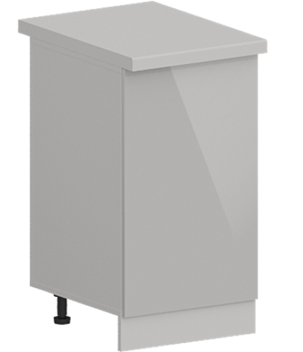 Кухня Модуль ШН 450 Графит / Белый Глянец