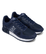 Кожаные кроссовки EA7 - темно-синий(X8X151 XK386)