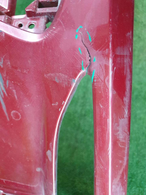 Бампер передний Lexus RX 4 (2019-2022)