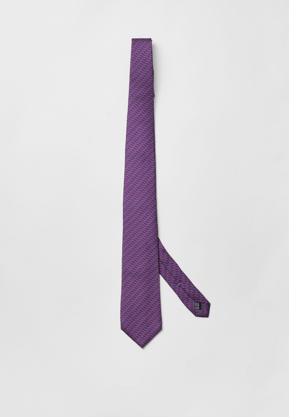 Галстук OVAL VIOLET RED