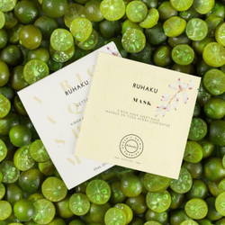 Органические тканевые маски для упругости и восстановления кожи RUHAKU V Rich Aqua Sheet Mask