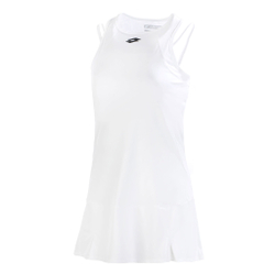 Женская теннисное платье Lotto Top Ten III PL Dress Women - White, Black