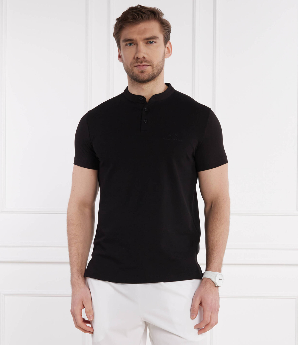 Поло Armani Exchange - черный(3DZFHZ ZJXHZ)