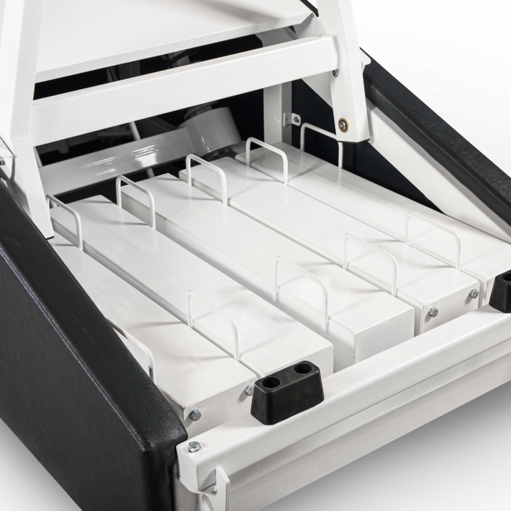 Баскетбольная стойка мобильная складная на пружинах вынос 1,65 м c противовесом ZAVODSPORTA