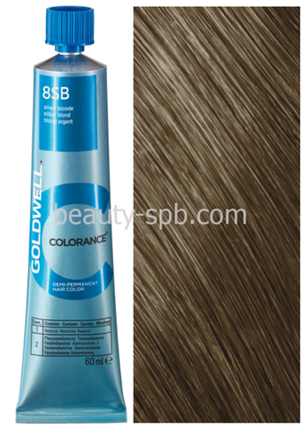 Goldwell Colorance 8SB серебристый блонд 60 мл