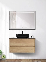 Тумба с раковиной и столешницей BelBagno KRAFT 90 Rovere Nebrasca Nature