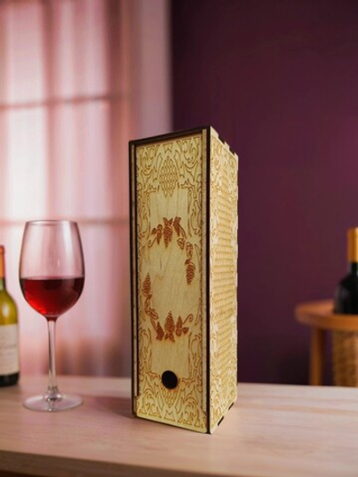 Подарочная коробка для вина из фанеры