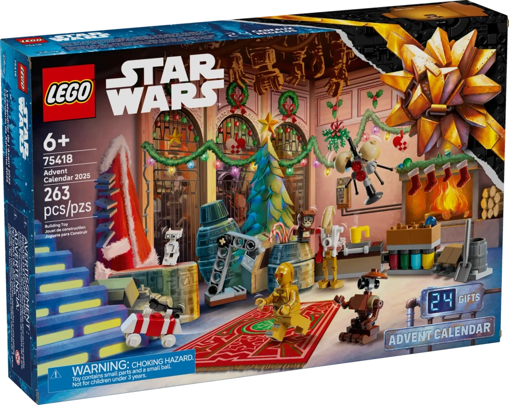 Конструктор LEGO Star Wars 75418 Адвент календарь 2025