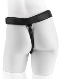 Страпон на виниловых трусиках Strap-on Harness Cock - 17,8 см.