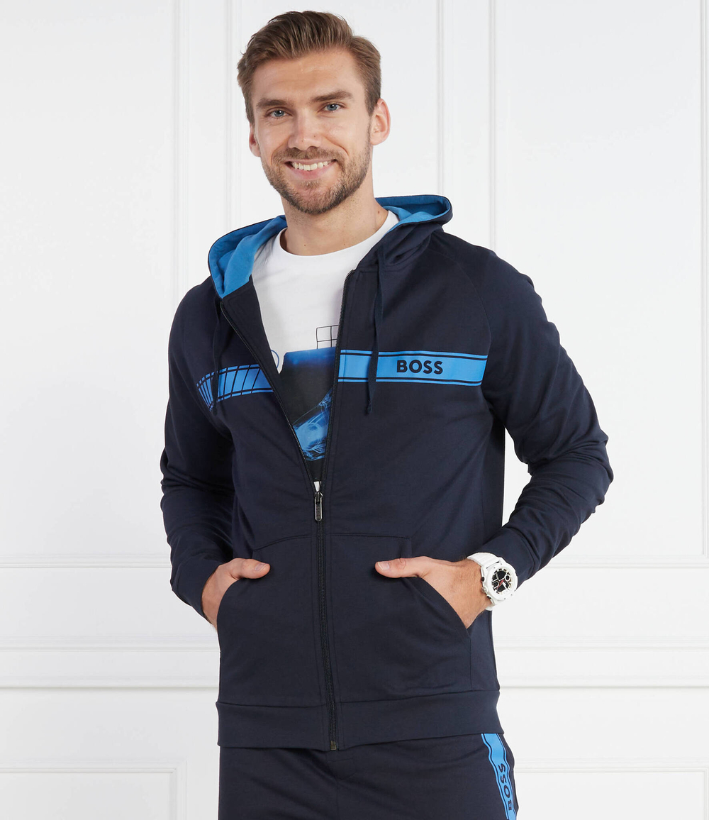 Худи Authentic Jacket H BOSS BLACK - графитовый(50496744)