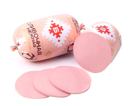 Колбаса вареная "Сливочная нежная" 650г. Брестский МК