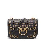 Кожаная сумка через плечо LOVE BELL CLASSIC VITELLO SETA Pinko - черный(100046 A17M)