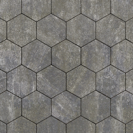 Тротуарная плитка СОТЫ - Искусственный камень Габбро