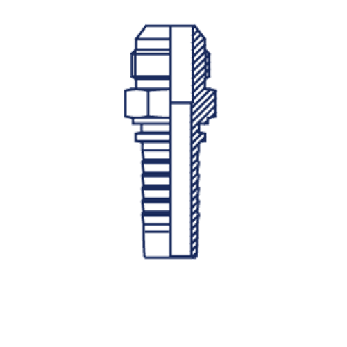 Фитинг DN 38 JIC (Ш) 1.7/8