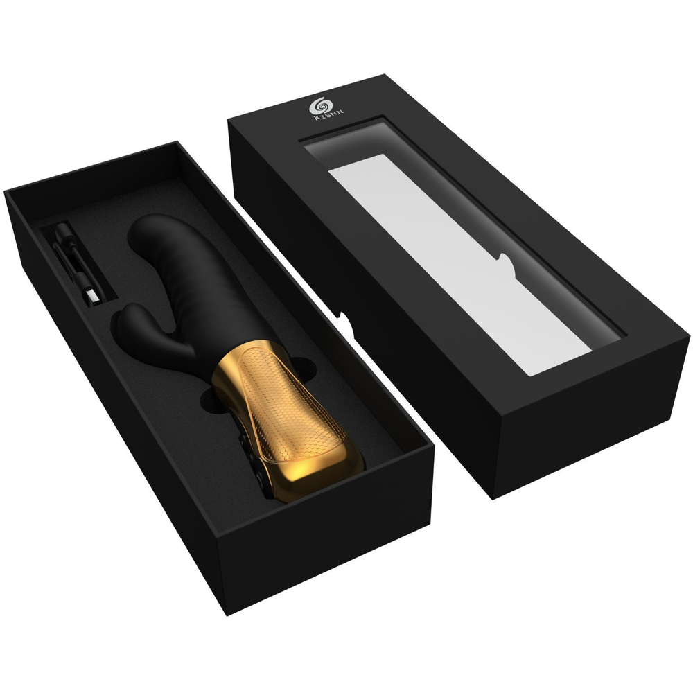 Вибратор для точки G Aisnn Big Thrust Rabbit, толчки, 23 см