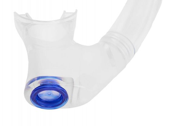 Трубка Seac Tribe Dry прозрачный/синий