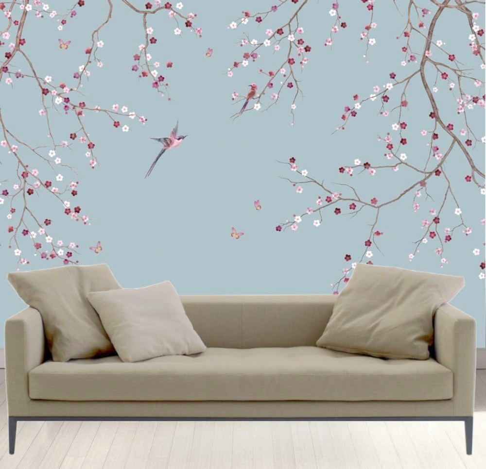 Дизайнерские обои-панно. Коллекция: Garden. Арт.: СК-039-01. Размер: 260 х 330 см.