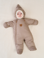 Комбинезон демисезонный с закрытой ножкой "Латте"