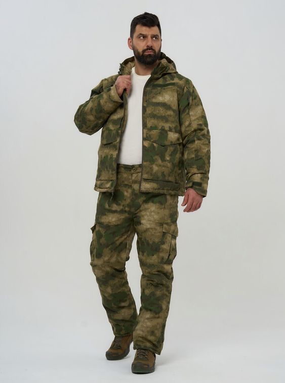 Тактический костюм зимний Мох