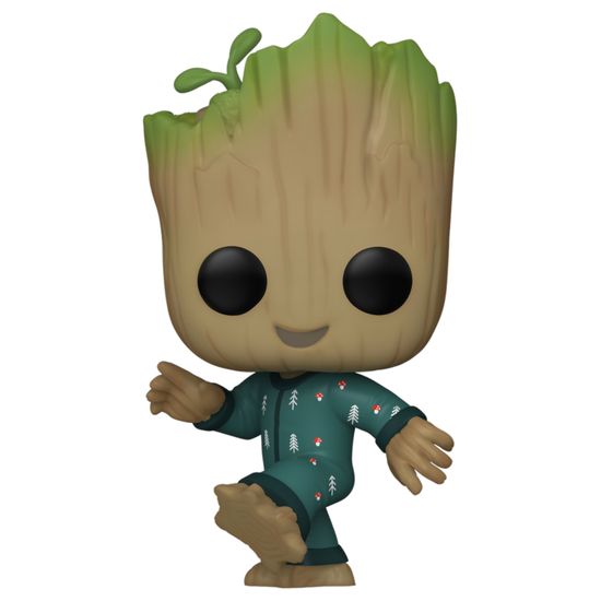 Фигурка Funko POP! Bobble Marvel I Am Groot Groot In Onesie Dancing (1192) 70650 / Фигурка Фанко ПОП! по мотивам сериала "Я есть Грут", Грут