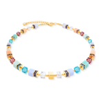 Колье Coeur de Lion Multicolour Art Nouveau 3039/10-1578