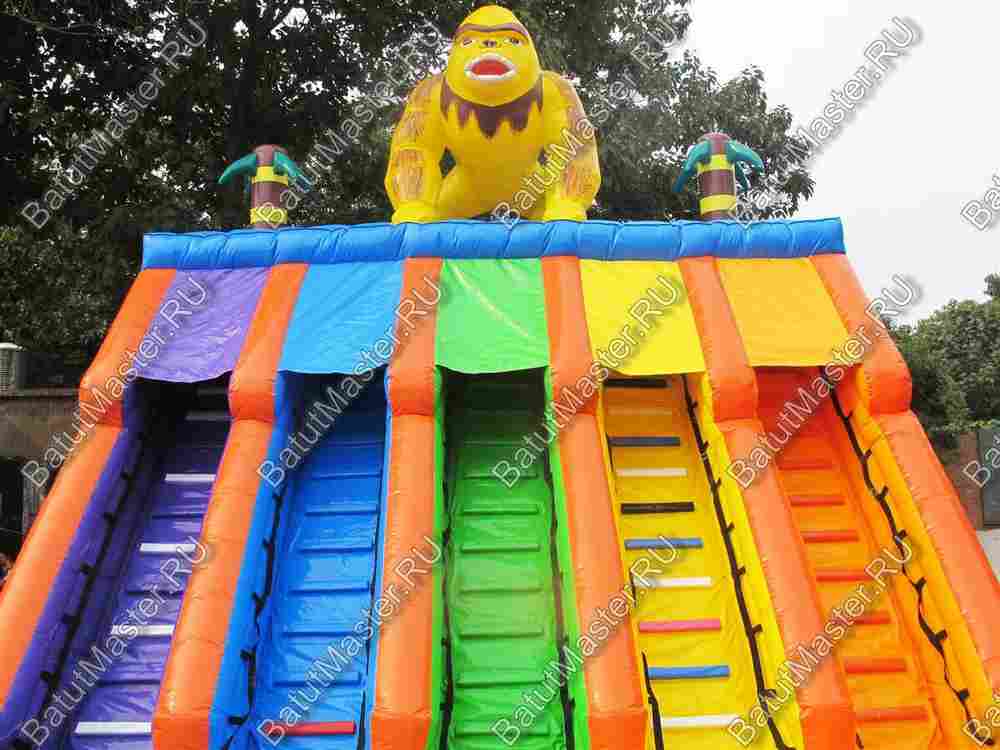 Коммерческая надувная полоса препятствий "В поисках приключений"