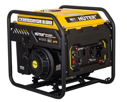 Генератор бензиновый HUTER DN12500 i инверторный 64/10/12