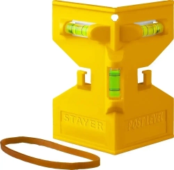Магнитный уровень-угольник STAYER Post-Level 3456