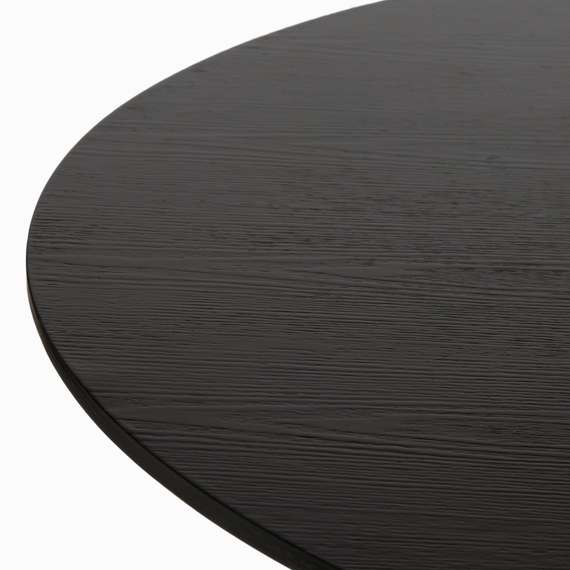 Обеденный стол Glo Ø120 см, черный