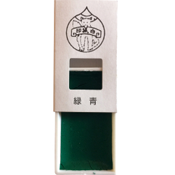 Японская акварельная краска Ueba Esou 緑青 / ROKUSHO