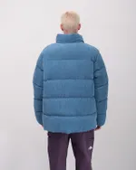 Купить Пуховик Anteater Downjacket Velvet Голубая Пуховик Anteater Downjacket Velvet Голубая