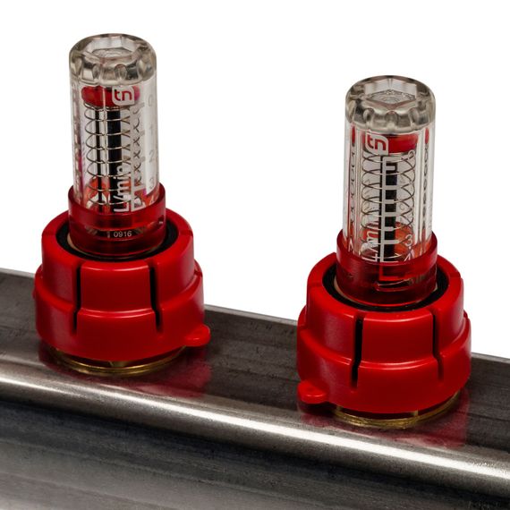 Коллектор STOUT 6 расходомеры нержавеющая сталь 27866