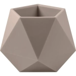 Кашпо для цветов пластиковое 0,72л d-13см «Абремо» Латте
