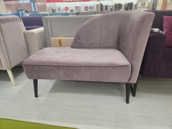 Диван "Берже" антивандальный велюр lilac