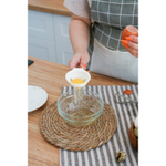 Разделитель для яиц с фиксатором Доляна, 11×7,5×3,5 см, цвет белый