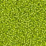 Японский бисер TOHO Round 15/0 (№24), с внутренним серебрением, прозрачный