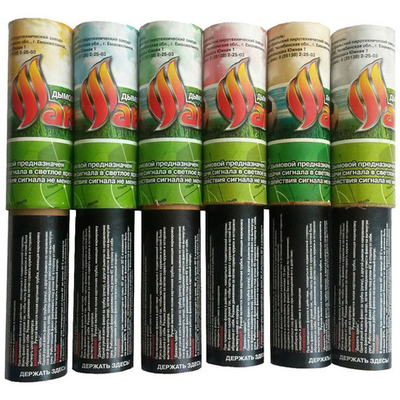 Факел пиротехнический дымовой красный 1шт 72/1 УПЗ