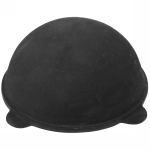 Казан чугунный 22 литра с крышкой с круглым дном