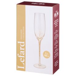 НАБОР БОКАЛОВ ДЛЯ ШАМПАНСКОГО "SPARKLES" ИЗ 2 ШТ. 180 МЛ