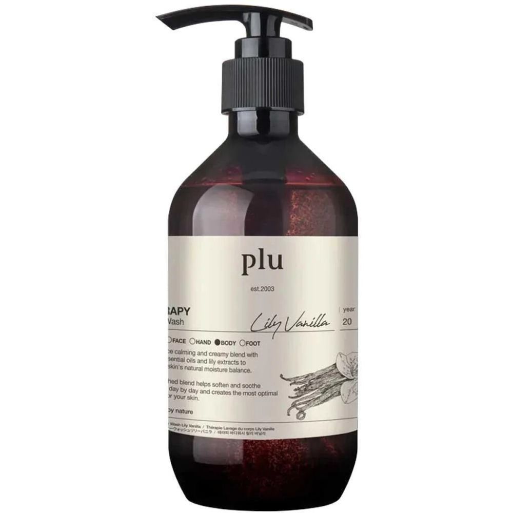 PLU  Гель для душа с лилией и ванилью - Therapy Body Wash Lily Vanilla,500г