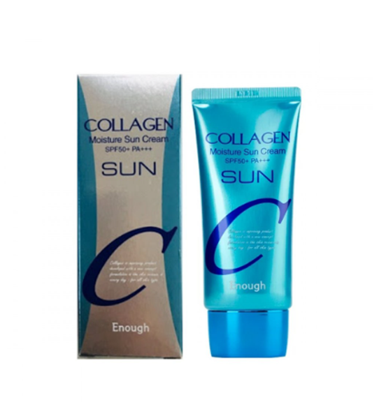 Солнцезащитный крем с коллагеном ENOUGH Collagen Moisture Sun Cream SPF50+ PA+++